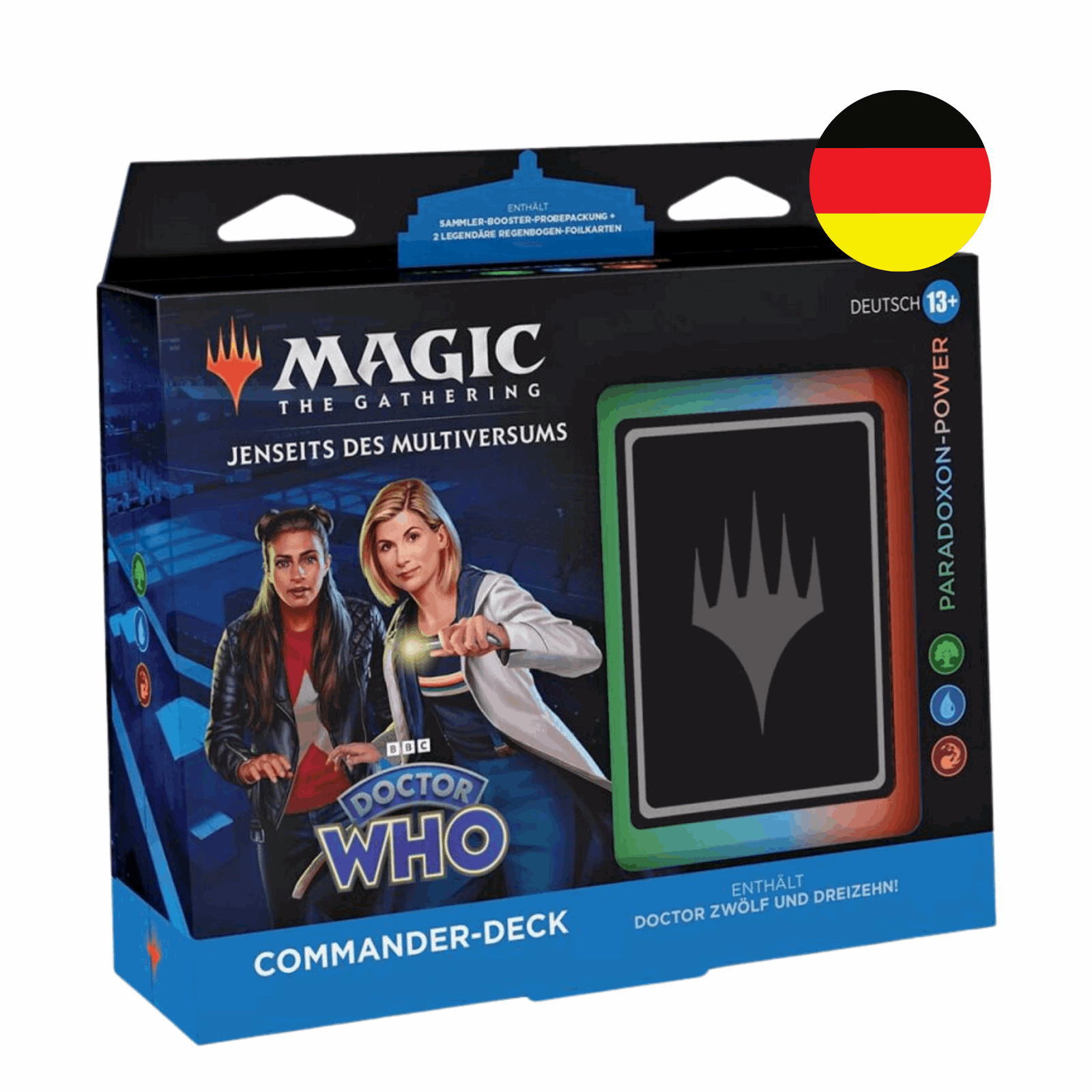 Magic: The Gathering - Jenseits des Universums: Doctor Who Paradoxon-Power Commander Deck - DE - cardcosmos
