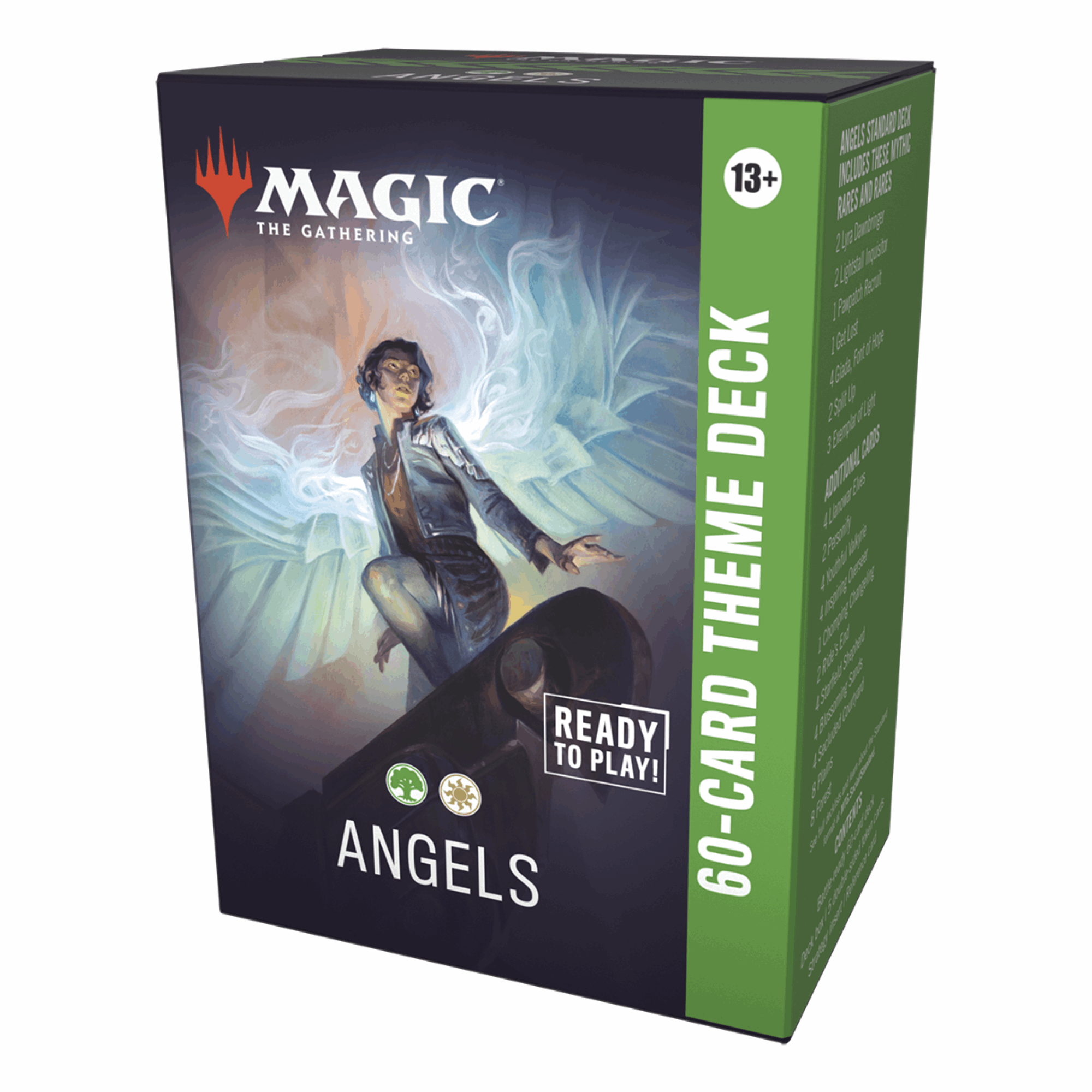 Magic: The Gathering - Lorwyn Eclipsed 60-Card Theme Deck Angels - EN Seitlich
