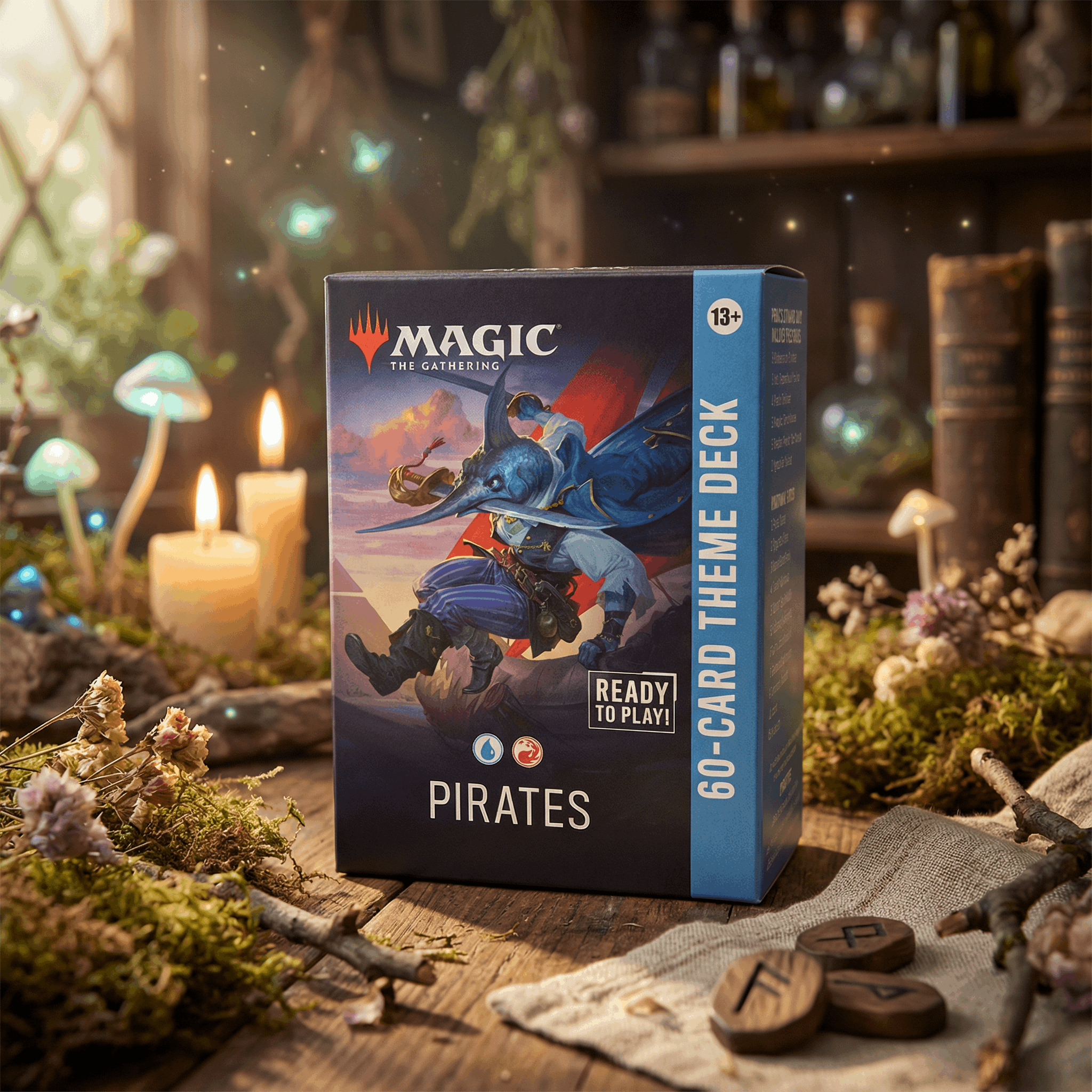 Magic: The Gathering - Lorwyn Eclipsed 60-Card Theme Deck Pirates - EN Seitlich