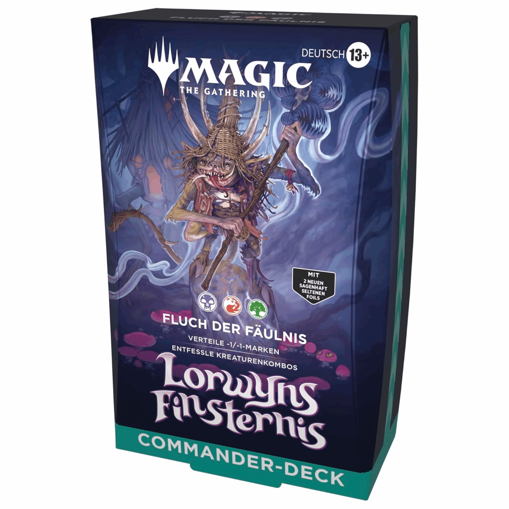 Magic: The Gathering - Lorwyns Finsternis Commander Deck Fluch der Fäulnis - DE