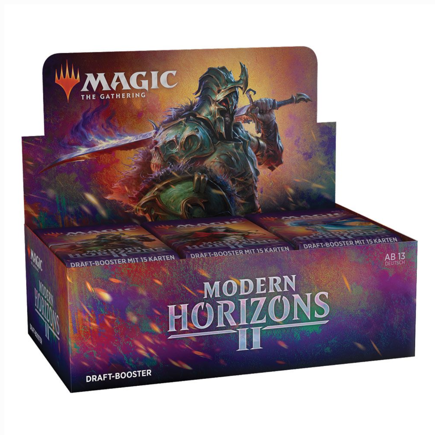 Magic: The Gathering - Modern Horizons 2 Draft Booster Display - EN Display Box offen
