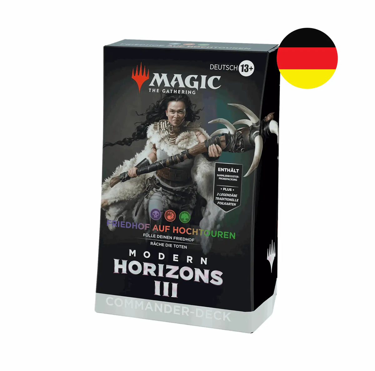 Magic: The Gathering - Modern Horizons 3 - Friedhof auf Hochtouren Commander Deck - DE
