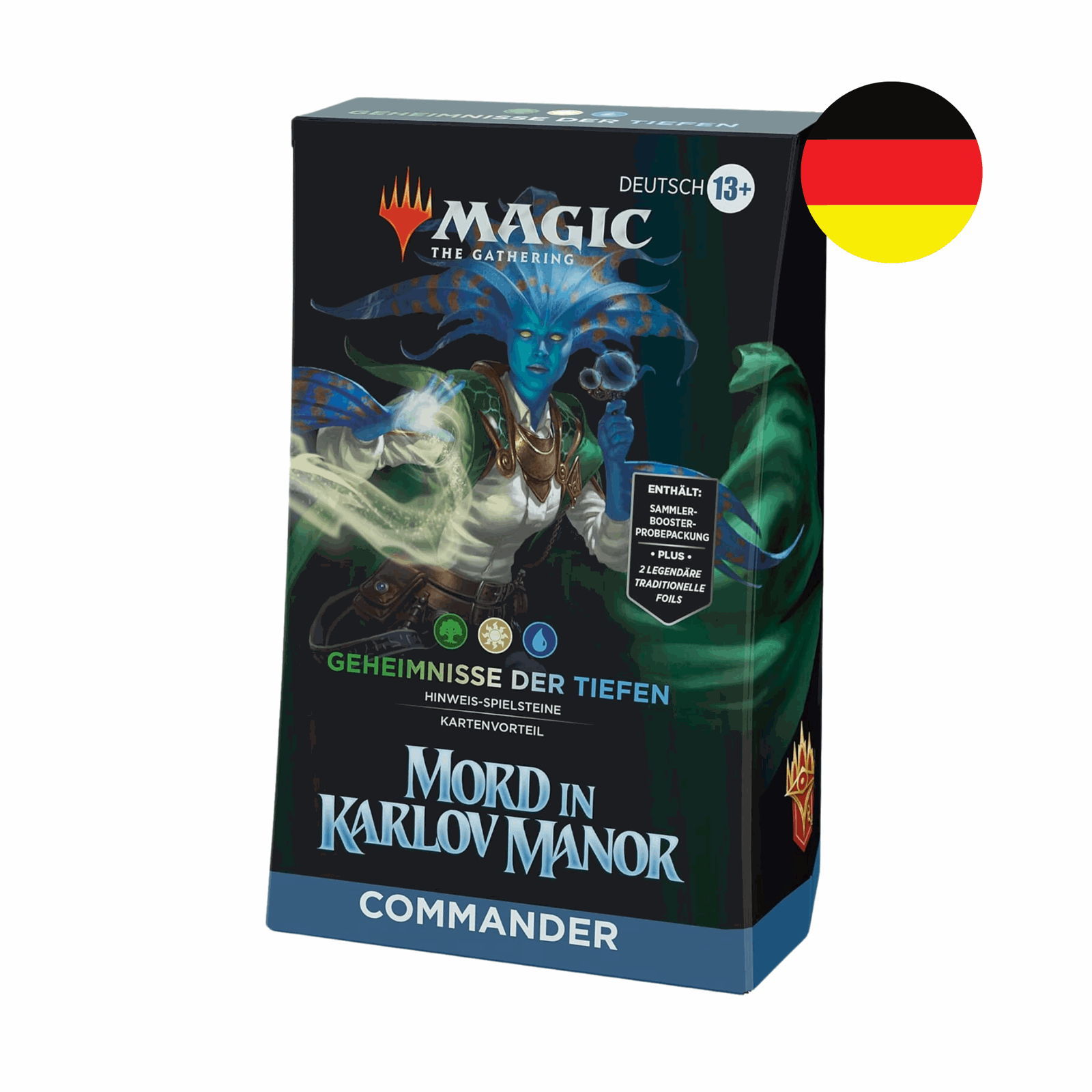 Magic: The Gathering - Mord in Karlov Manor Geheimnisse der Tiefen Commander Deck - DE - cardcosmos