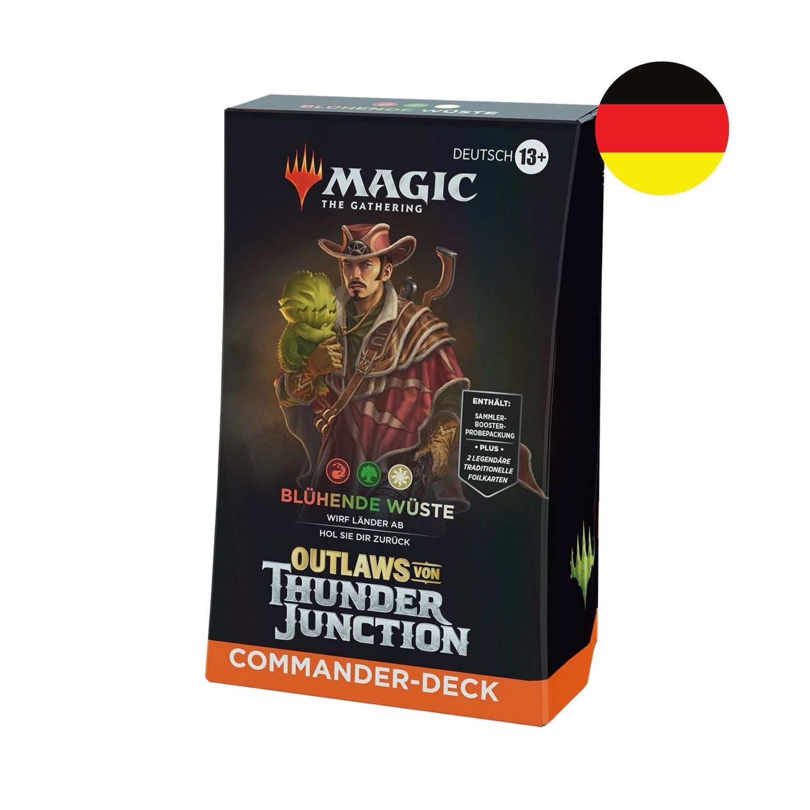 Magic: The Gathering - Outlaws of Thunder Junction - Blühende Wüste Commander Deck - DE - cardcosmos