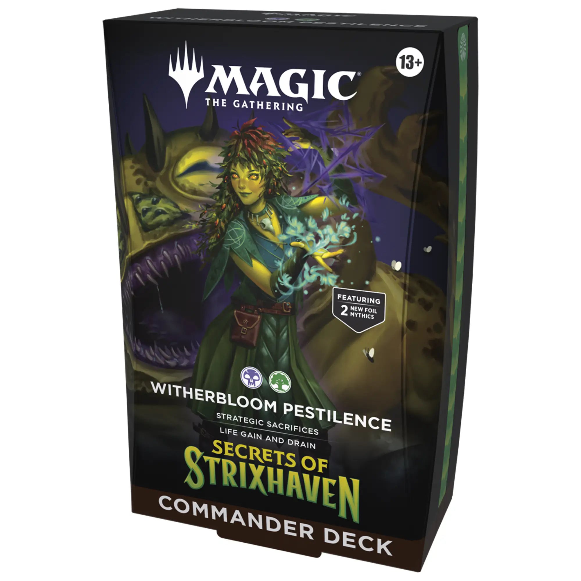 Magic: The Gathering - Secrets of Strixhaven Commander Deck Witherbloom Pestilence - EN