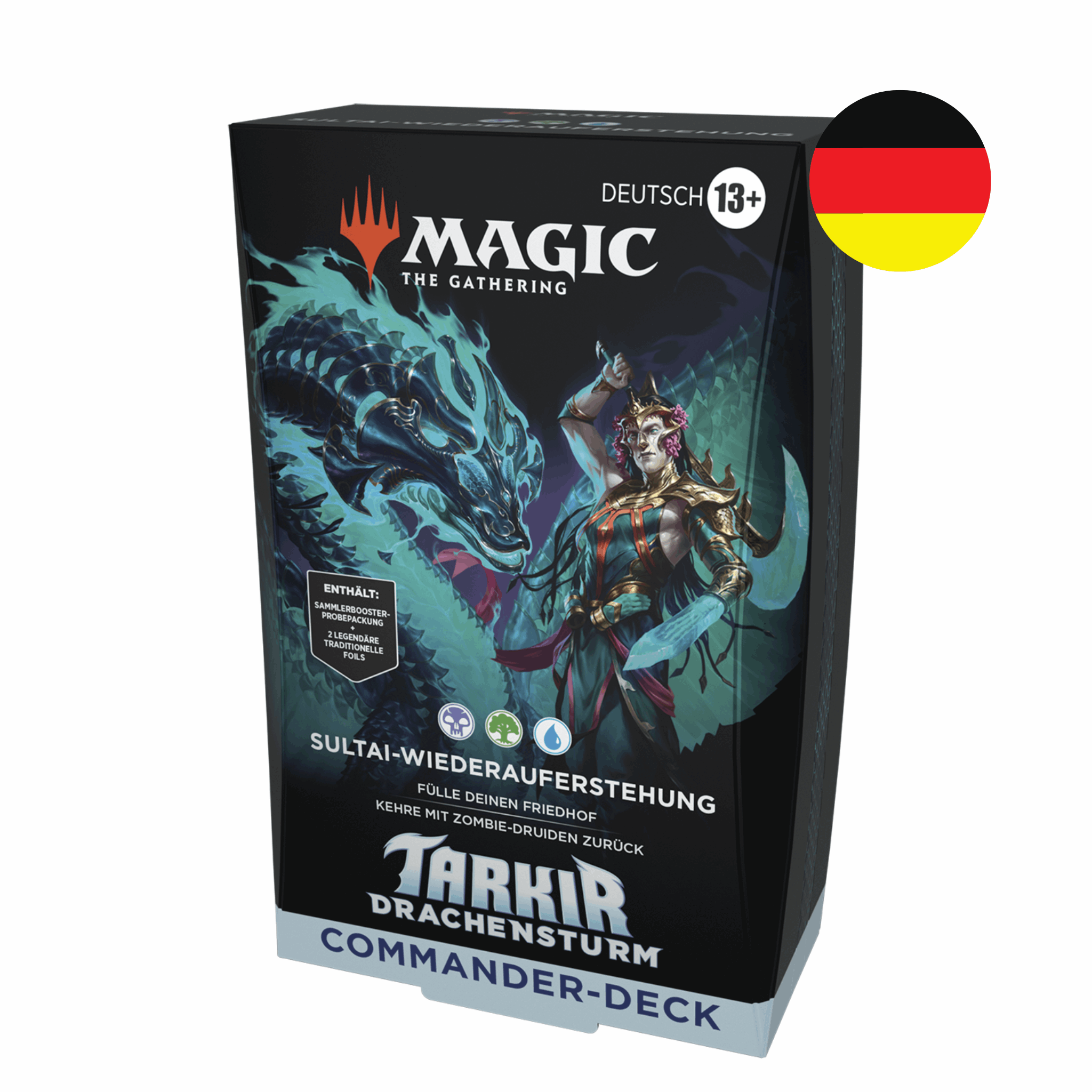 Magic: The Gathering - Tarkir: Drachensturm Sultai Wiederauferstehung Commander Deck - DE