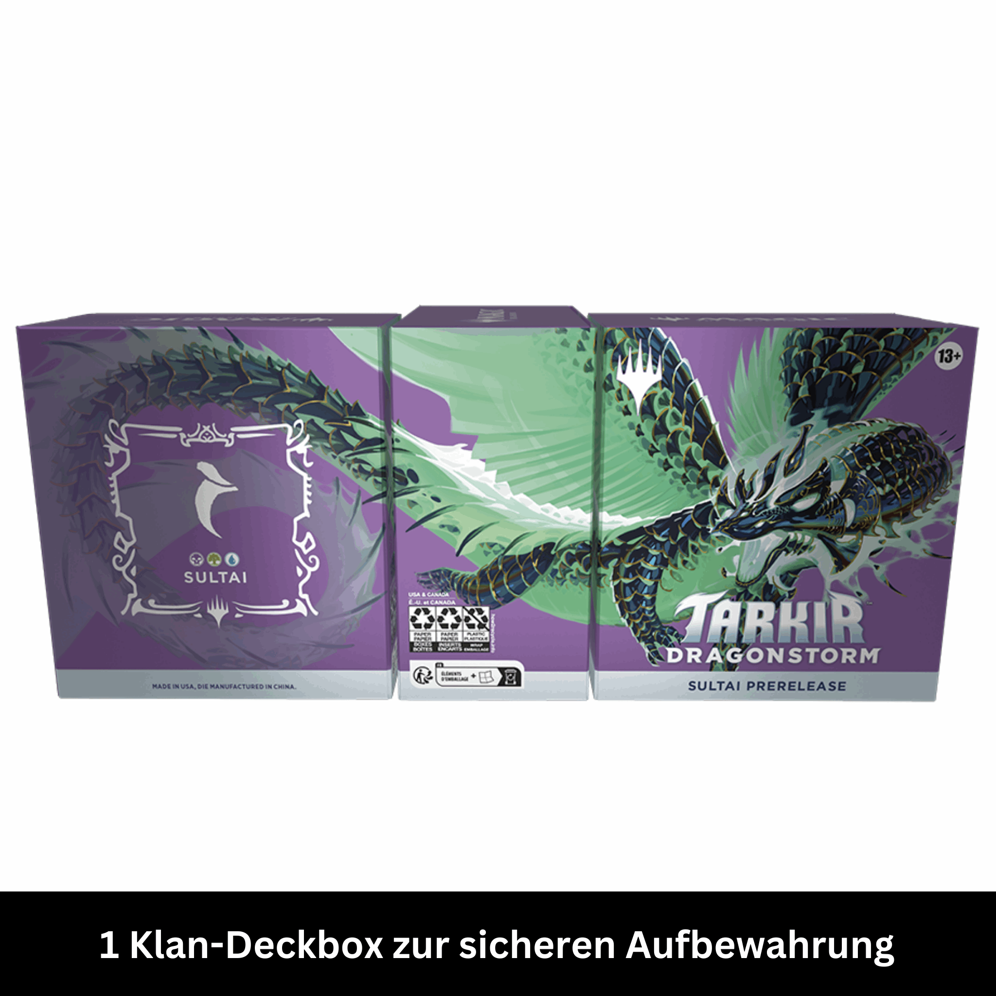 Magic: The Gathering - Tarkir Dragonstorm - Sultai Prerelease Pack - EN Verpackung