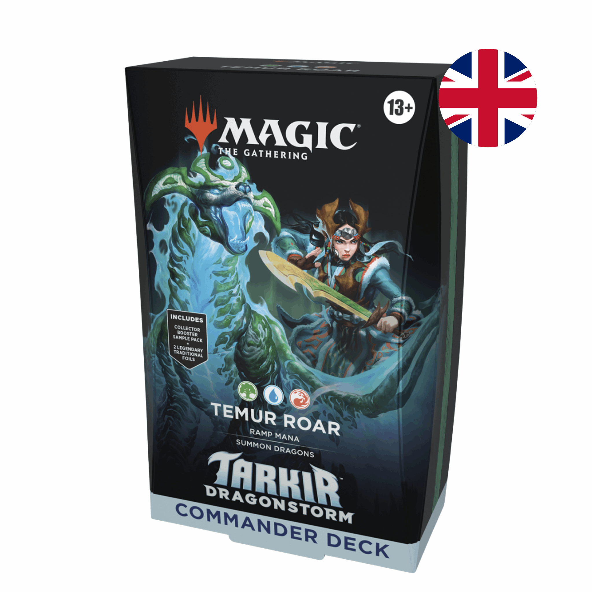 Magic: The Gathering - Tarkir: Dragonstorm Temur Roar Commander Deck - EN