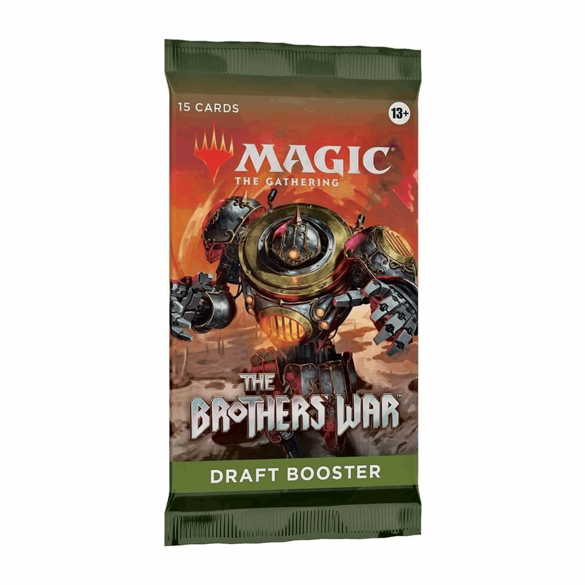 Magic: The Gathering - The Brothers War Draft Booster Pack - EN Vorderseite