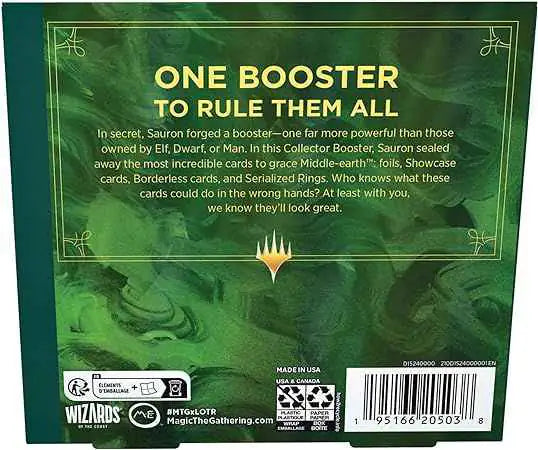 Magic: The Gathering - The Lord of The Rings: Tales of Middle-Earth Collector Booster Box - EN