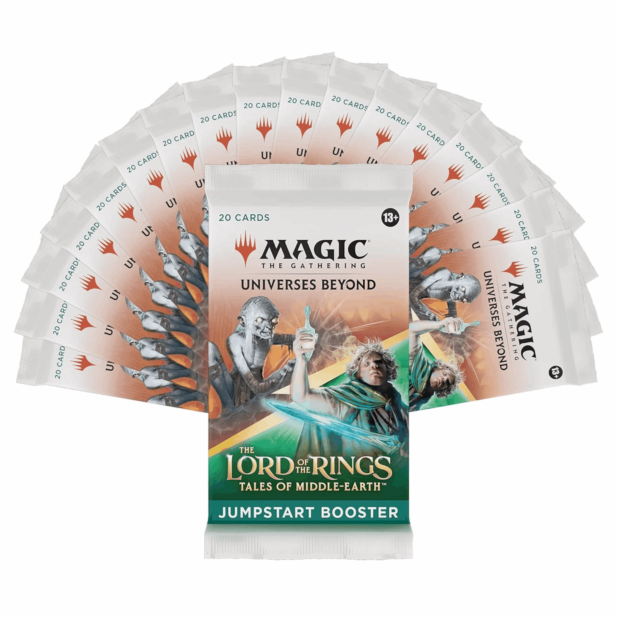Magic: The Gathering - The Lord of The Rings: Tales of Middle-Earth Jumpstart Booster Display - EN Booster Pack
