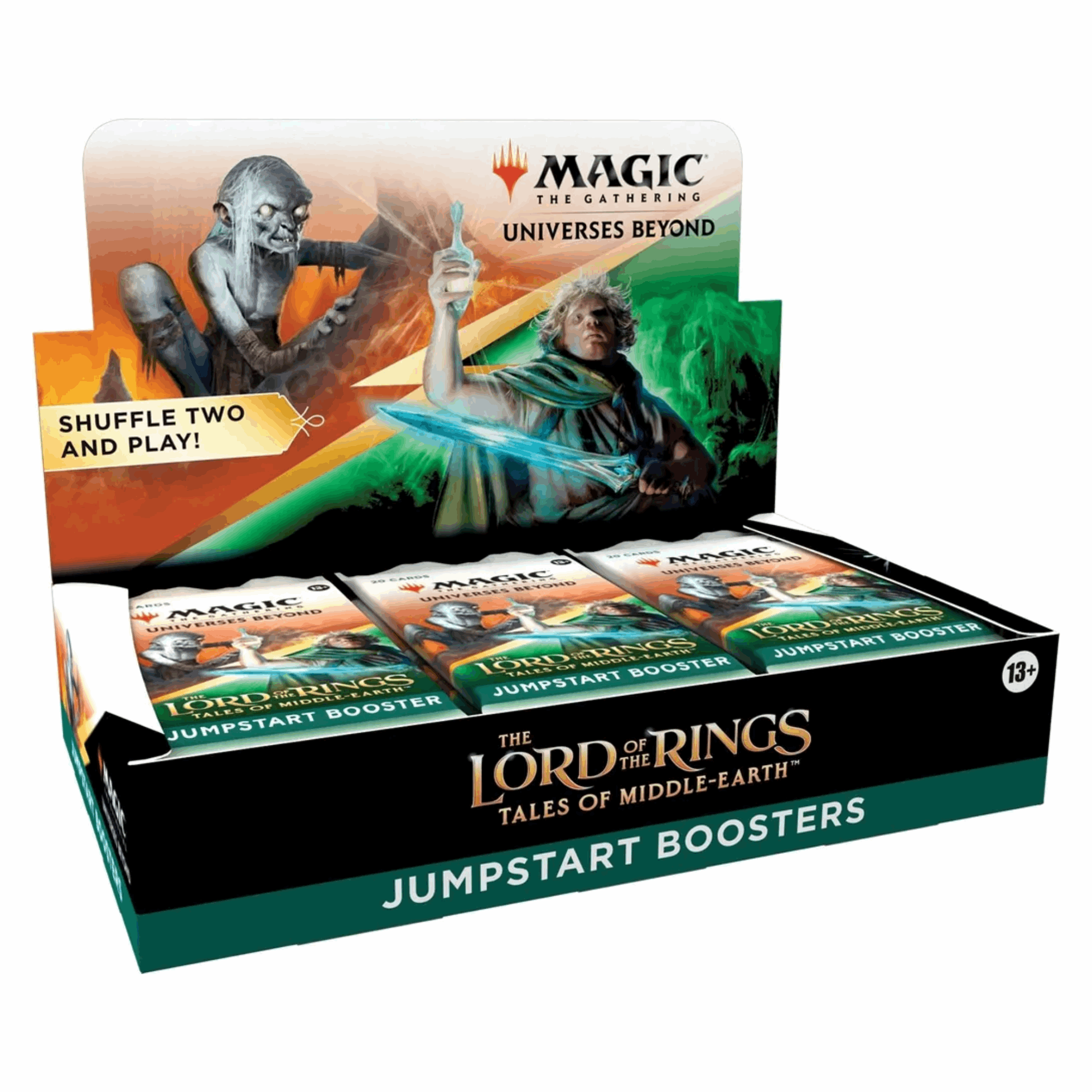 Magic: The Gathering - The Lord of The Rings: Tales of Middle-Earth Jumpstart Booster Display - EN Seitlich