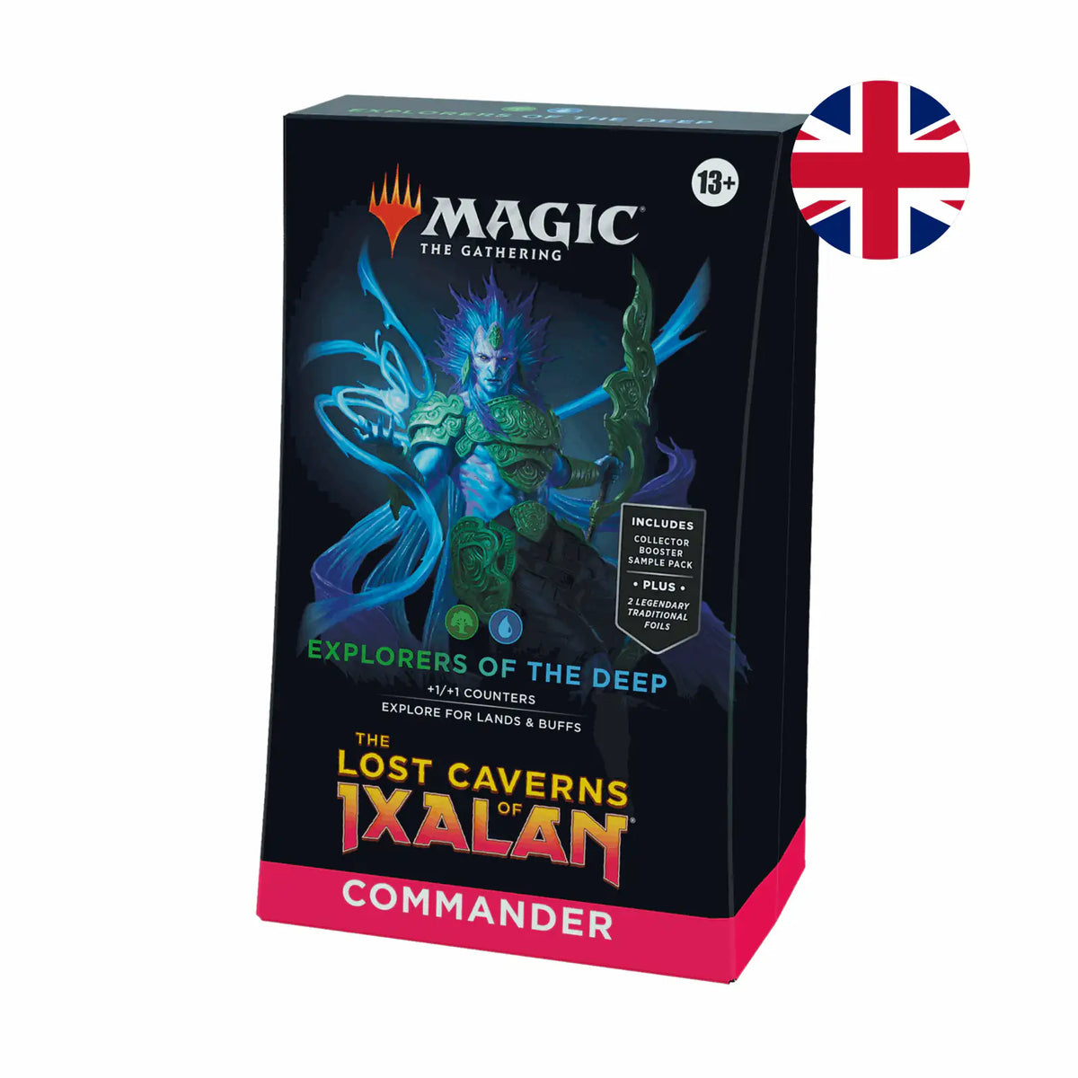 Magic: The Gathering - The Lost Caverns of Ixalan Explorers of the Deep Commander Deck - EN