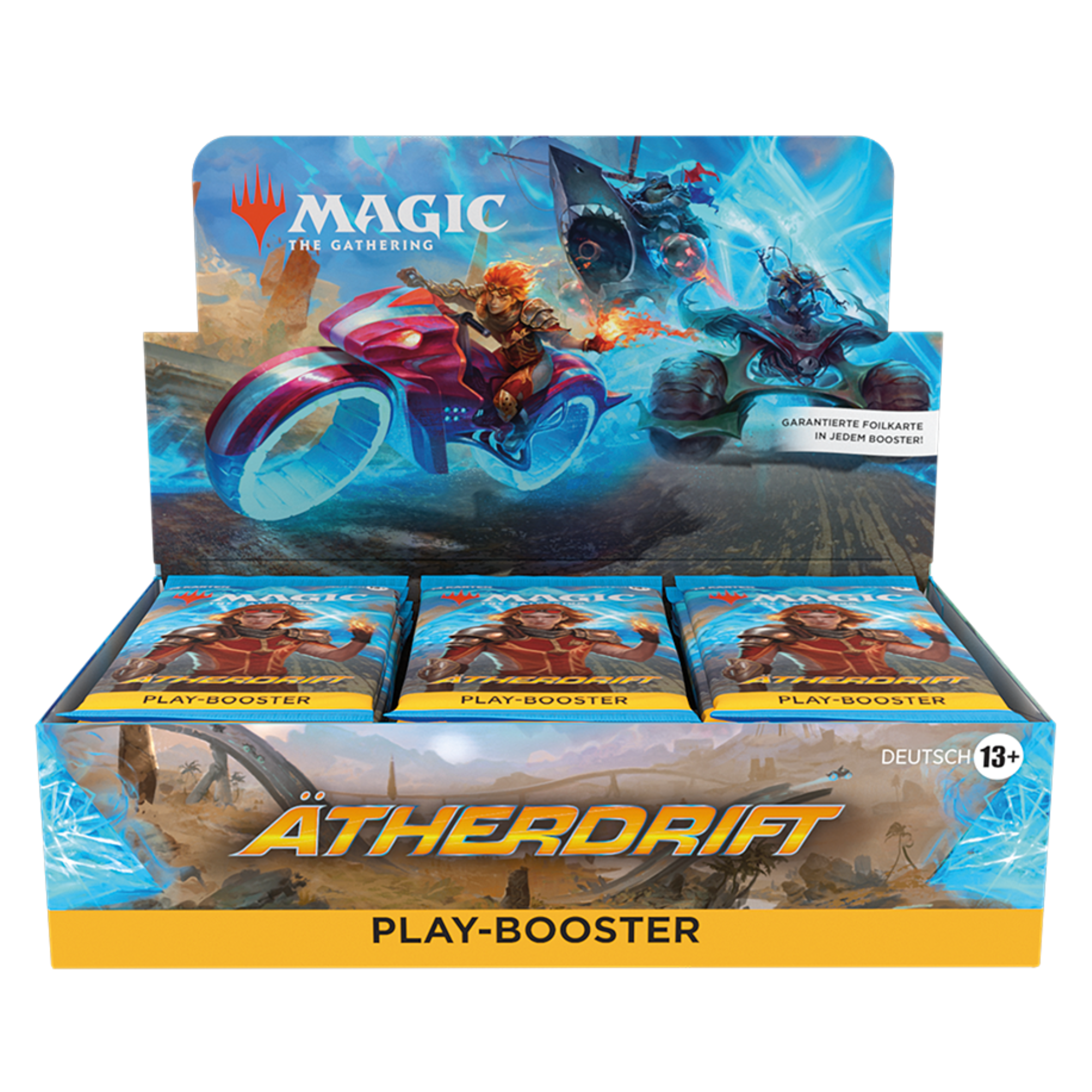 Magic: The Gathering - Ätherdrift - Play Booster Box - DE Play Booster Box Vorderansicht