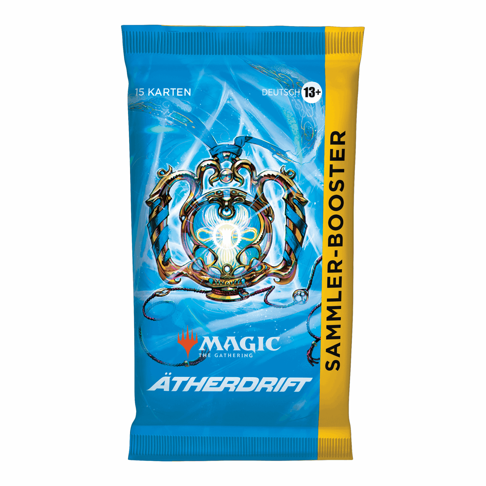 Magic: The Gathering - Ätherdrift Sammler-Booster Pack - DE Booster Vorderseite