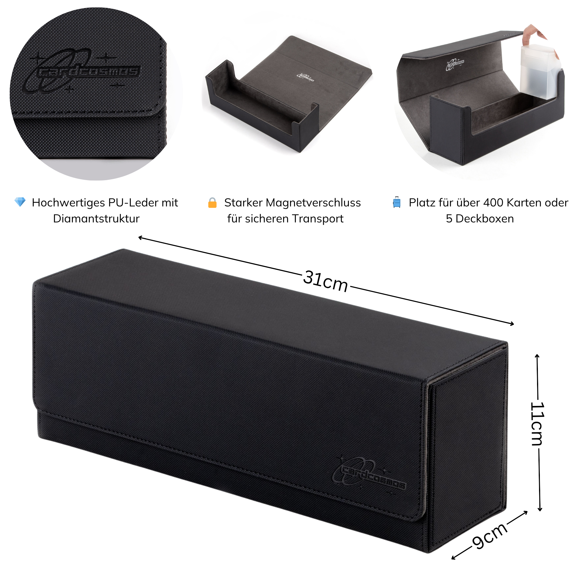 cardcosmos - 400+ Premium Storage Box