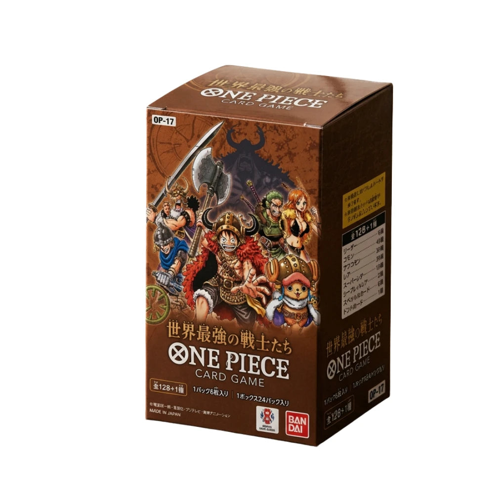 One Piece OP17 Display Japanese – World’s Strongest Warriors Booster Box