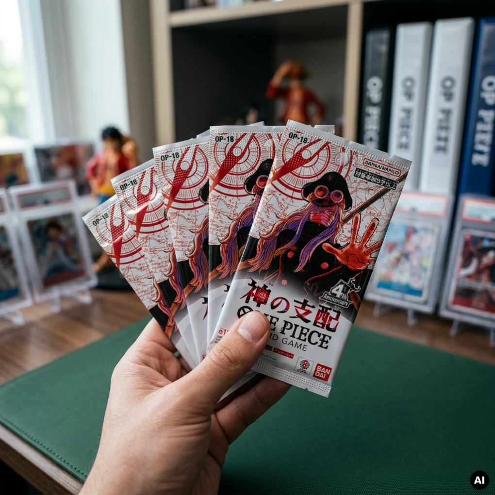 One Piece Card Game - OP18 The Dominance of God Booster Display - Japanese