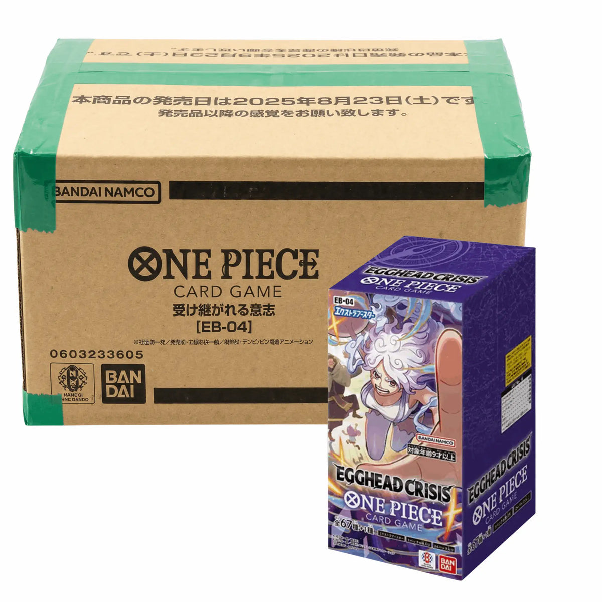 One Piece Card Game - Egghead Crisis EB04 Display - JPN