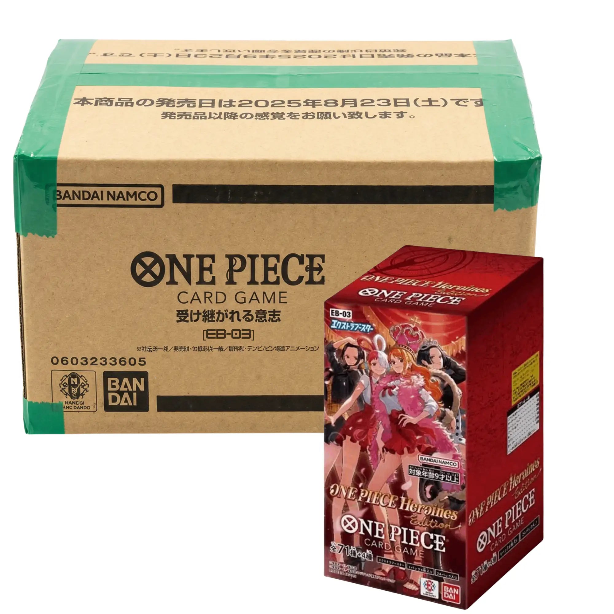 One Piece Card Game - Heroines Edition EB03 Display - JPN