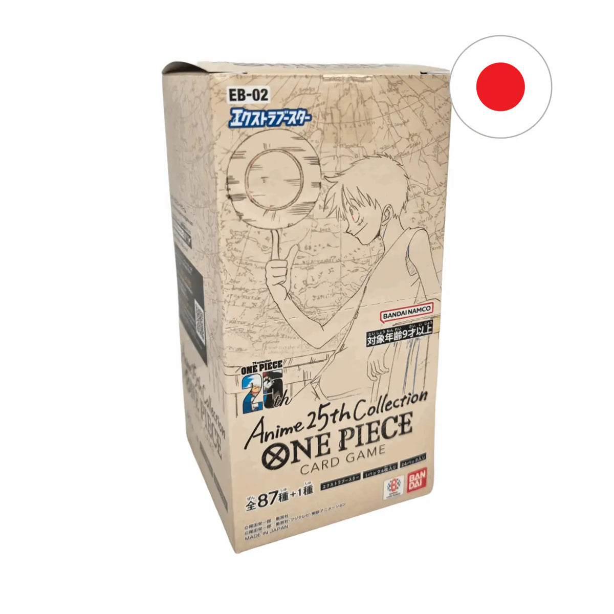 One Piece Card Game - Memorial Collection EB02 Display - JPN