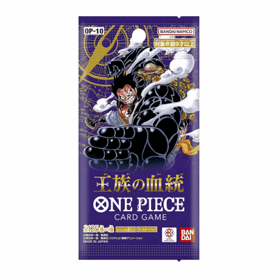 One Piece Card Game - OP-10 Royal Blood Booster Pack - JPN Booster Vorderseite
