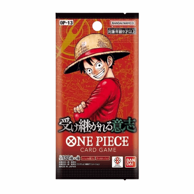 One Piece Card Game - OP13  Booster Pack - JPN Booster Vorderseite