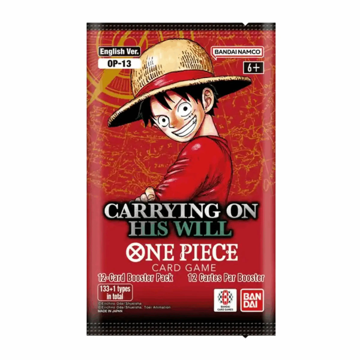 One Piece Card Game - OP13 Carrying On His Will Booster Display - EN