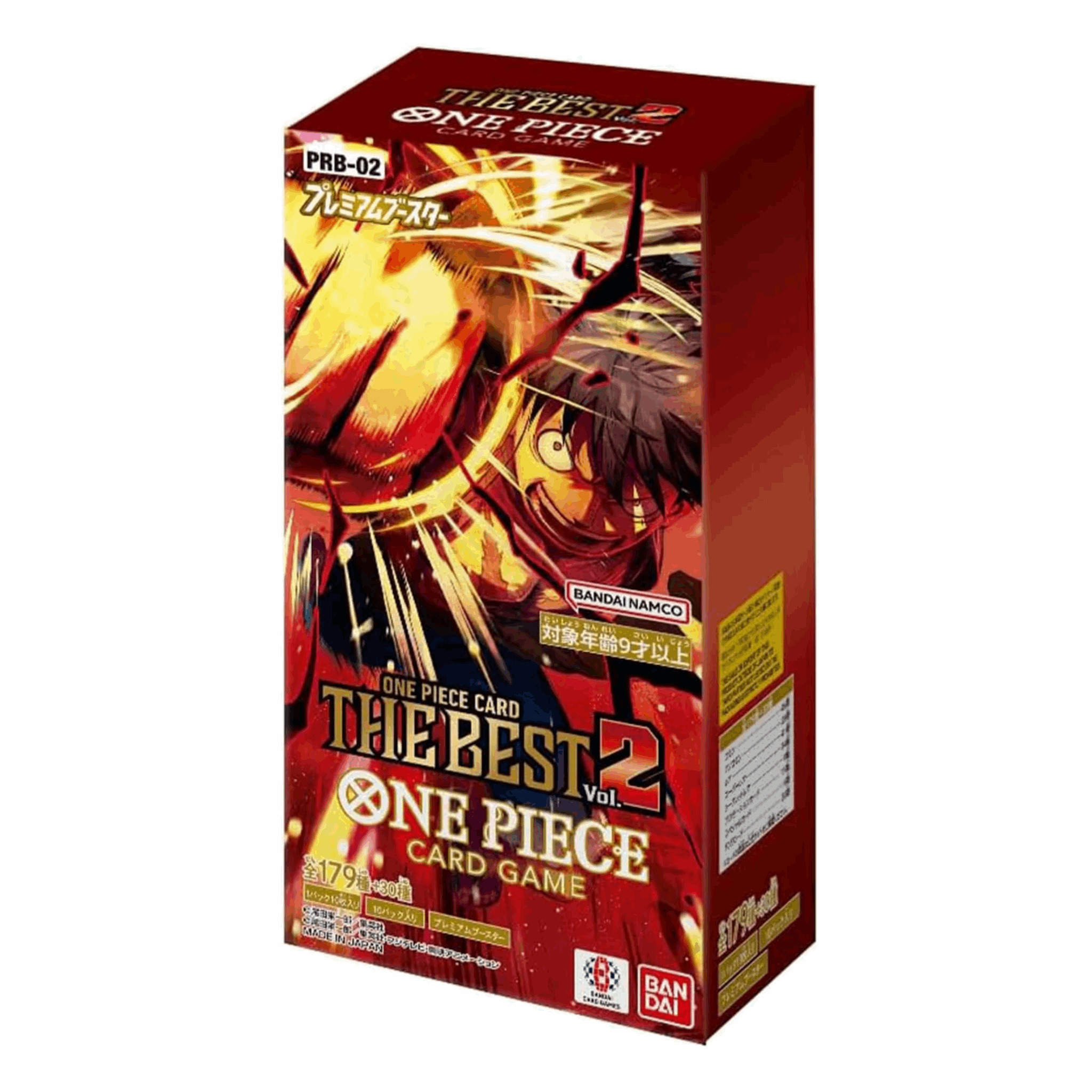 One Piece Card Game - The Best Vol.2 Booster Display PRB-02 - JPN