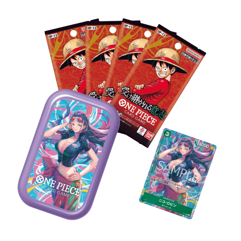 One Piece Card Game - 12er Set Mini Tin Pack Set Vol. 01 (TS-02) - JPN