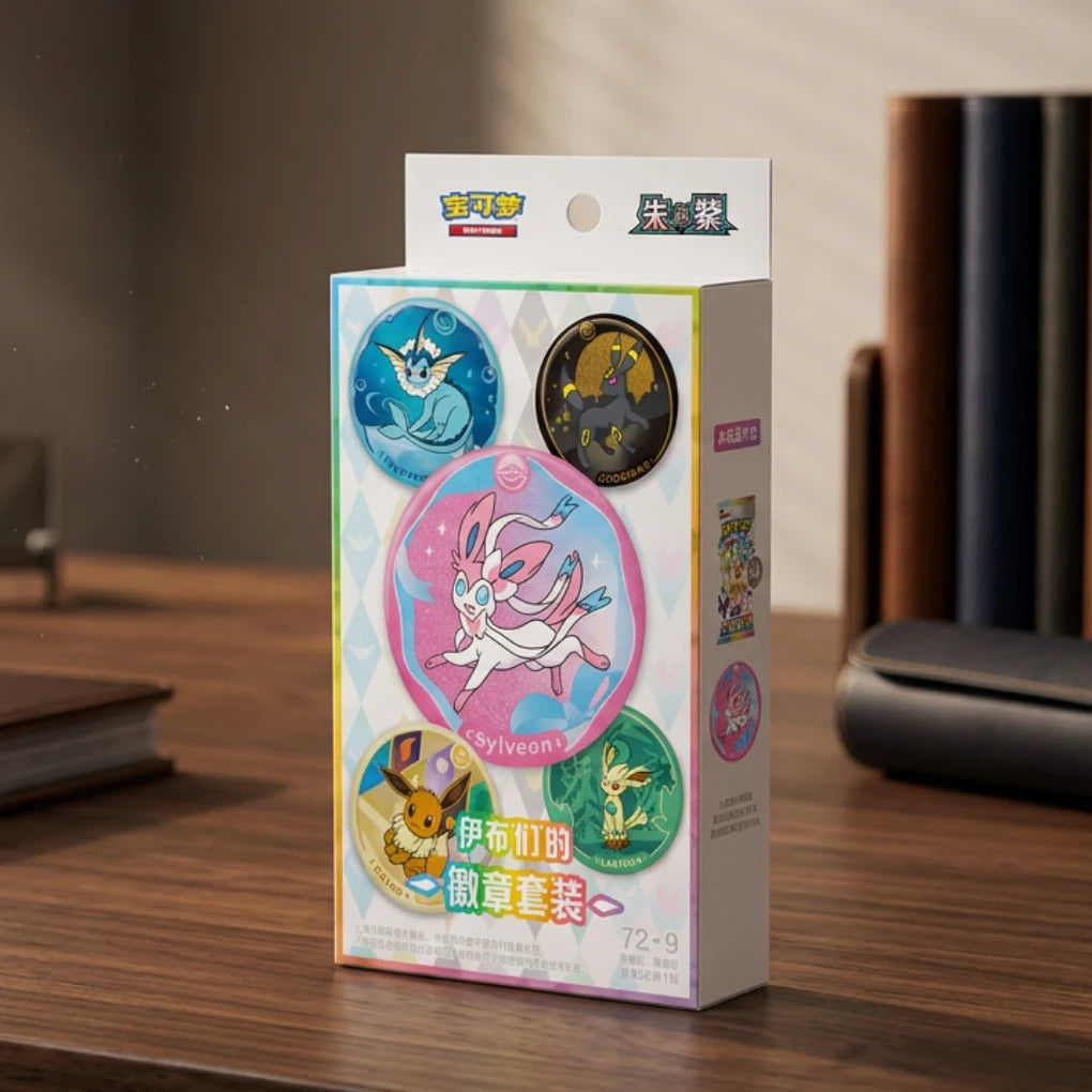 Pokémon - Terastal Grand Gathering Badge Set - CHN