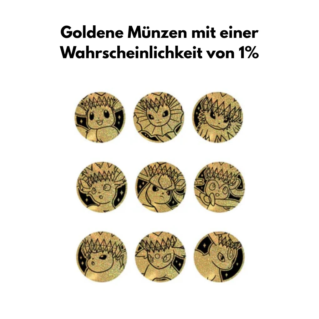 Pokémon - Terastal Gathering Coin Set - CHN (Zufälliges Design)