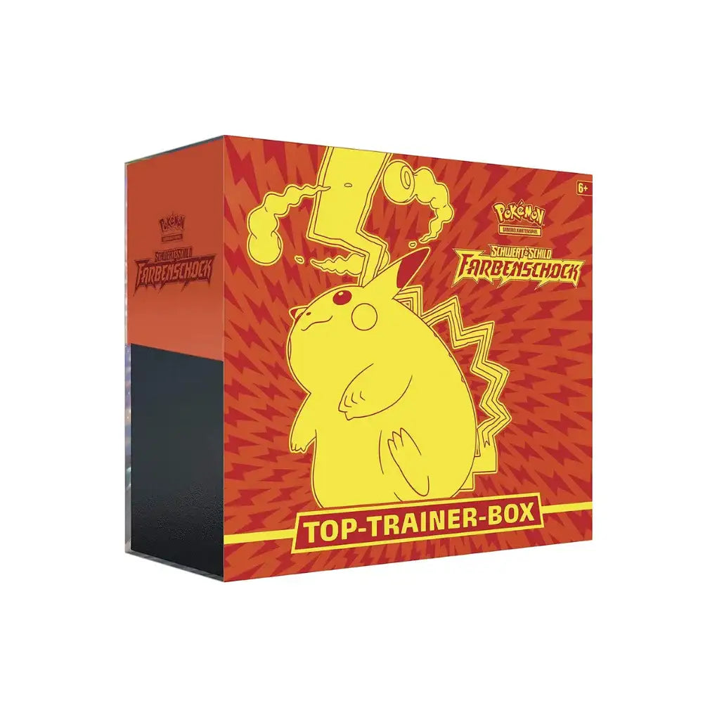 Pokémon - Schwert & Schild Farbenschock Top-Trainer-Box - DE