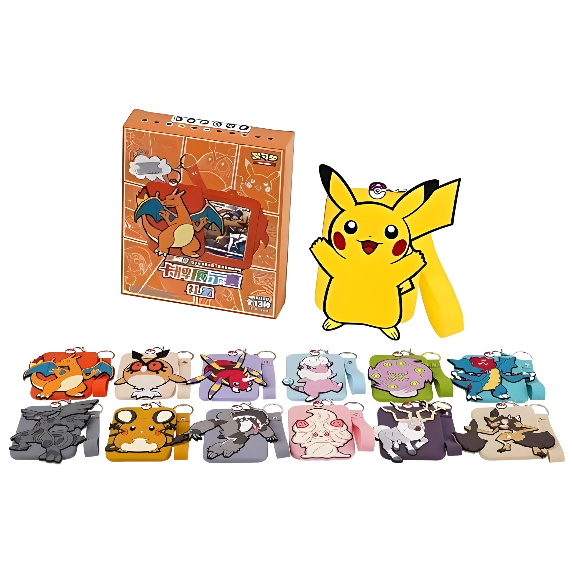 Pokémon Schlüsselanhänger Mystery Box – Brave Stars mit Booster & Promo Karte Chinesisch