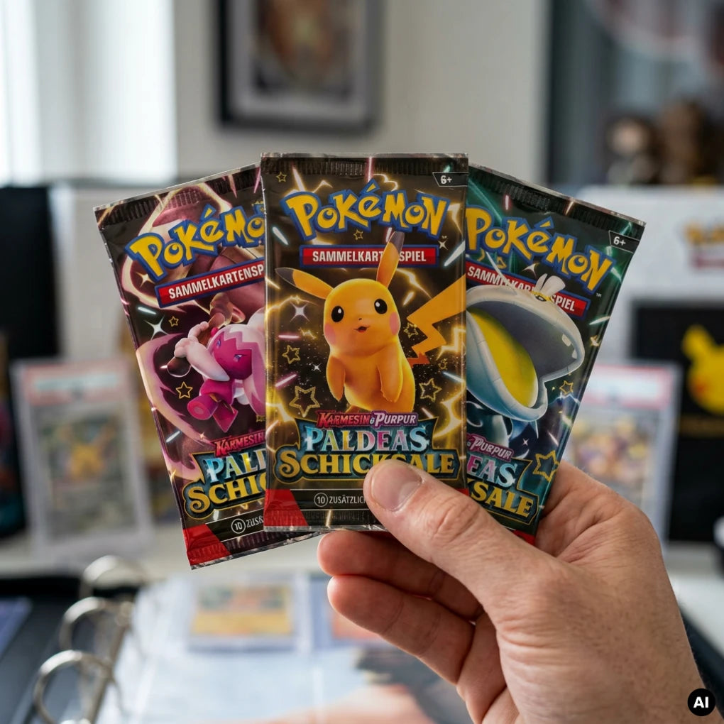 Pokémon - Paldeas Schicksale Tech-Sticker-Kollektion Gruff - DE