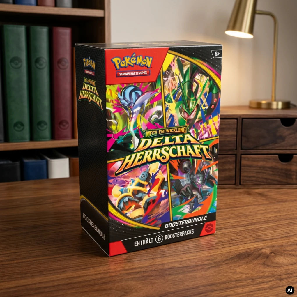 Pokémon - Mega-Entwicklung Delta-Herrschaft Booster Bundle - German
