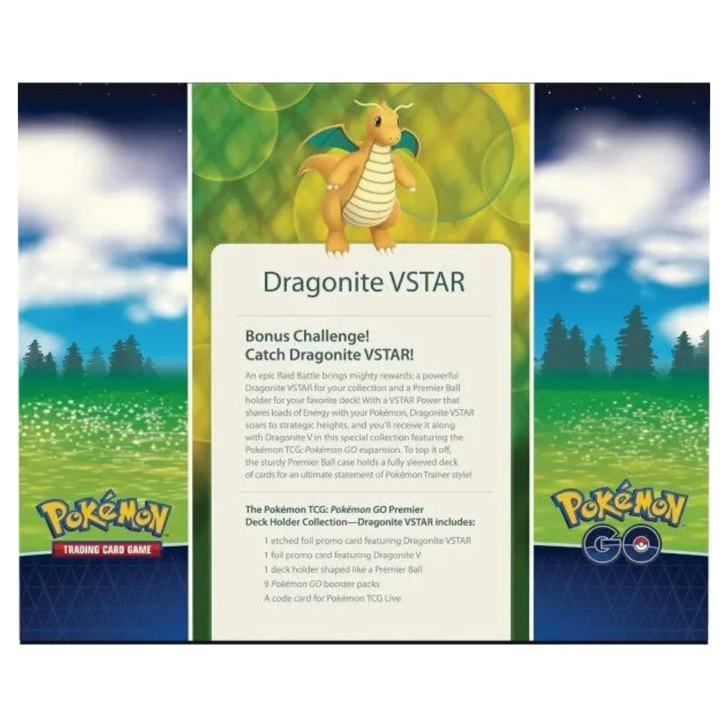 Pokémon GO Dragoran-VSTAR Premier Deckhalter Kollektion - DE