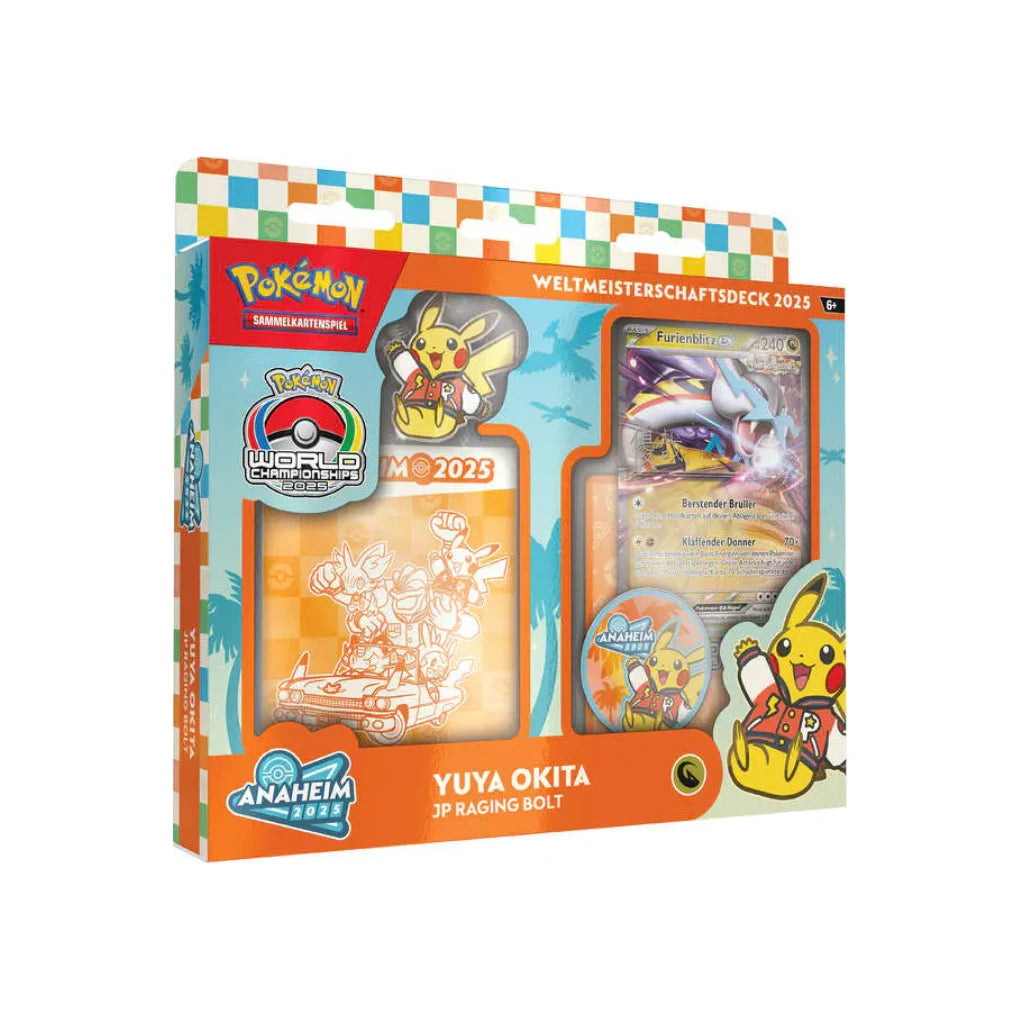 Pokémon - Weltmeisterschaftsdeck Display 2025 - DE