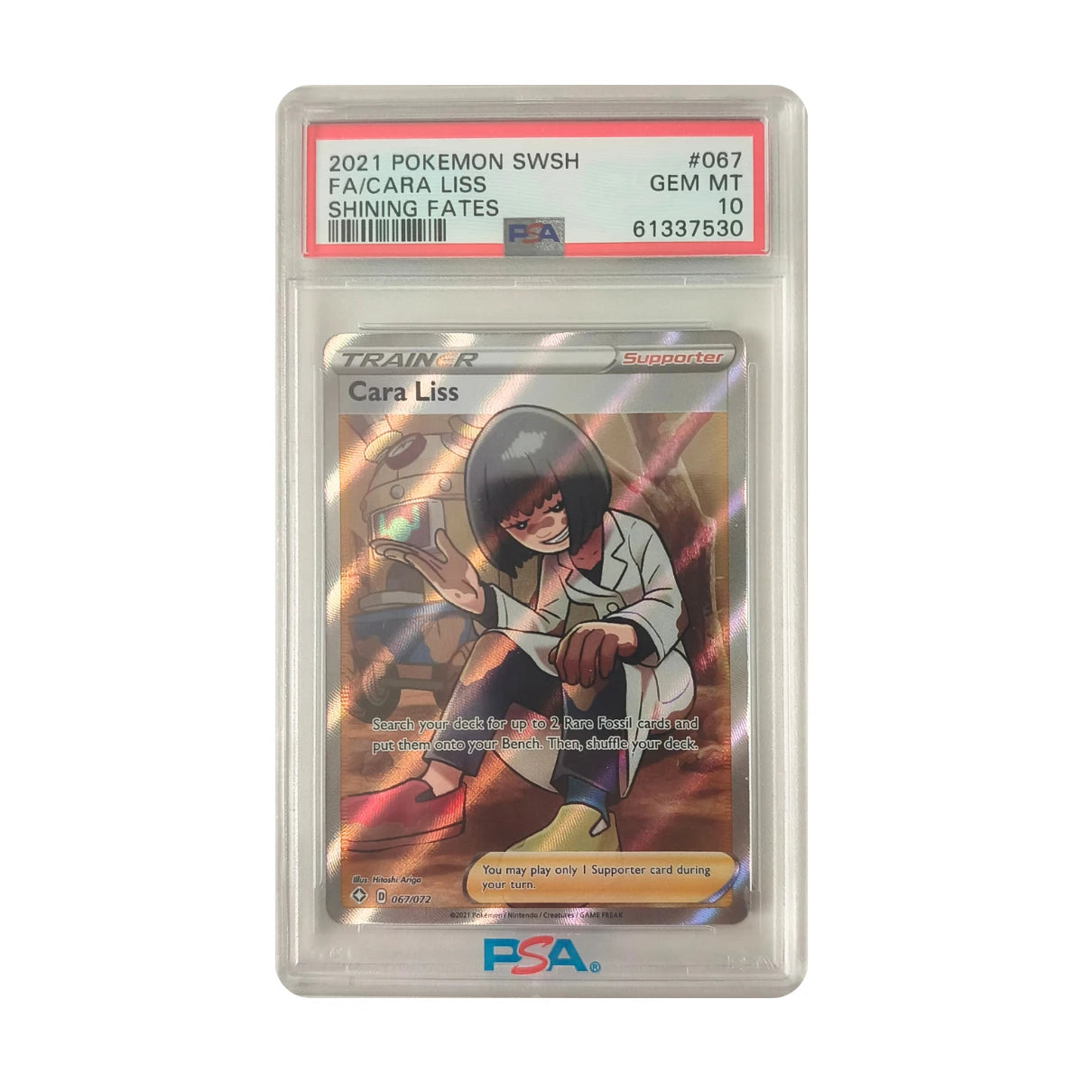 Pokémon - Cara Liss #067/072 (Shining Fates) – PSA 10 Gem Mint