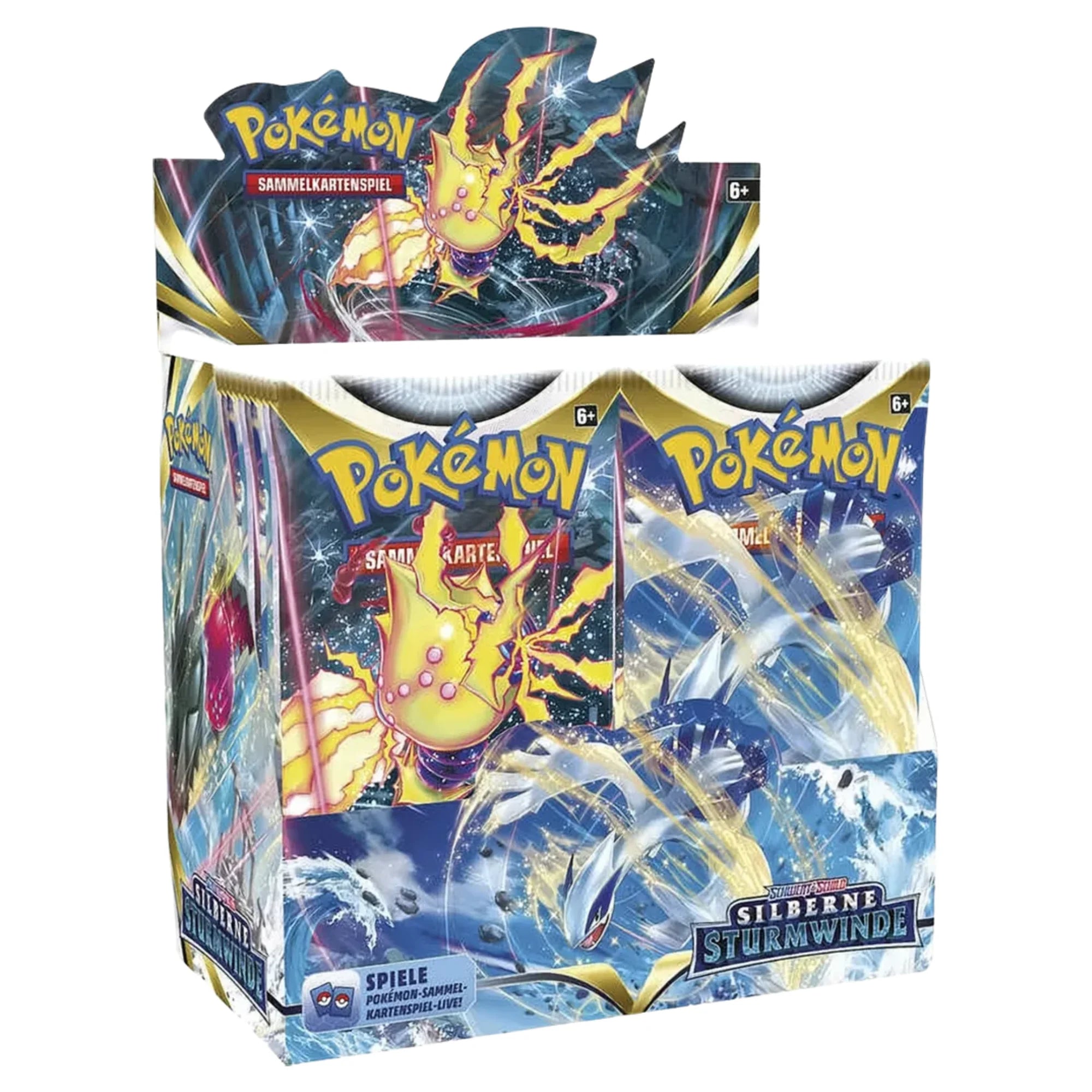 Pokémon - Schwert & Schild: Silberne Sturmwinde Booster Display - DE