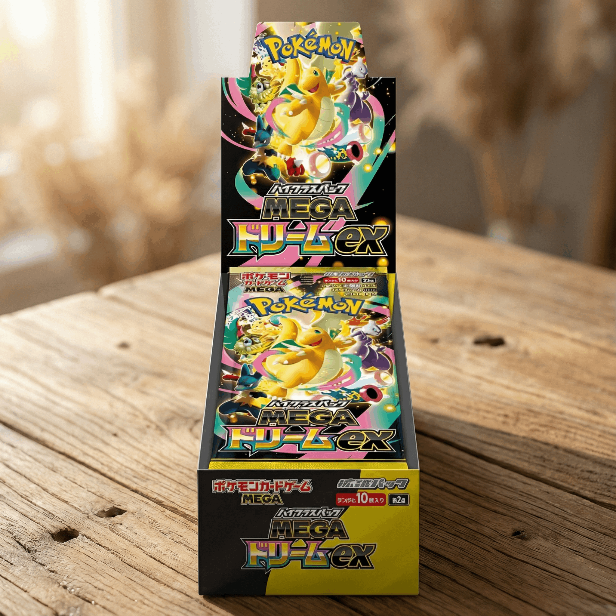 Pokémon - Mega Dream EX Booster Display CASE - JPN Display Offen