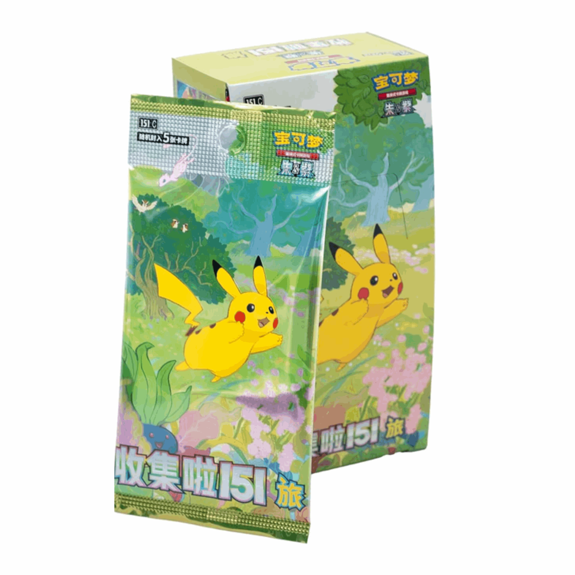 Pokémon - 151C: Collect 151 Journey Booster Display - CHN Booster
