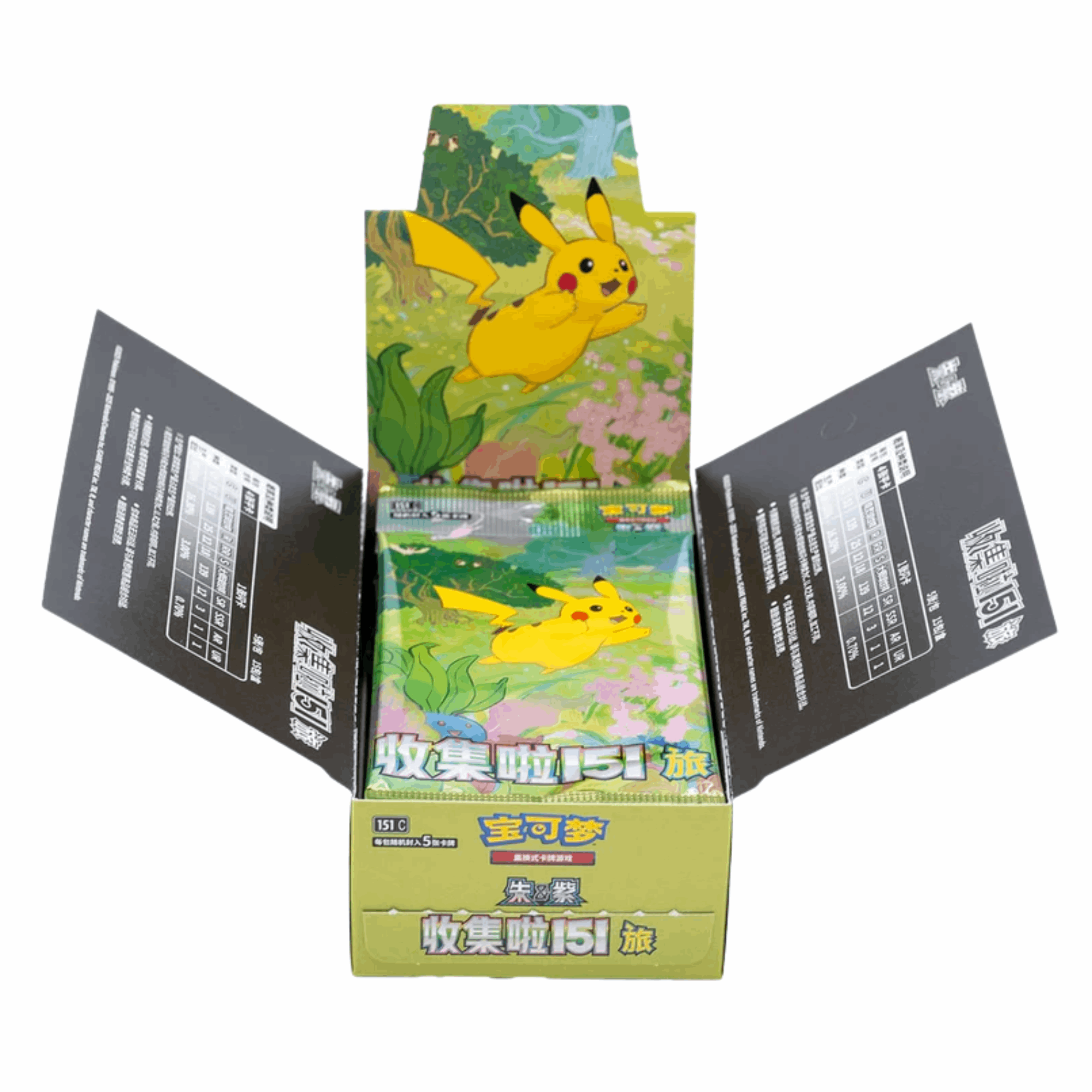 Pokémon - 151C: Collect 151 Journey Booster Display - CHN offen