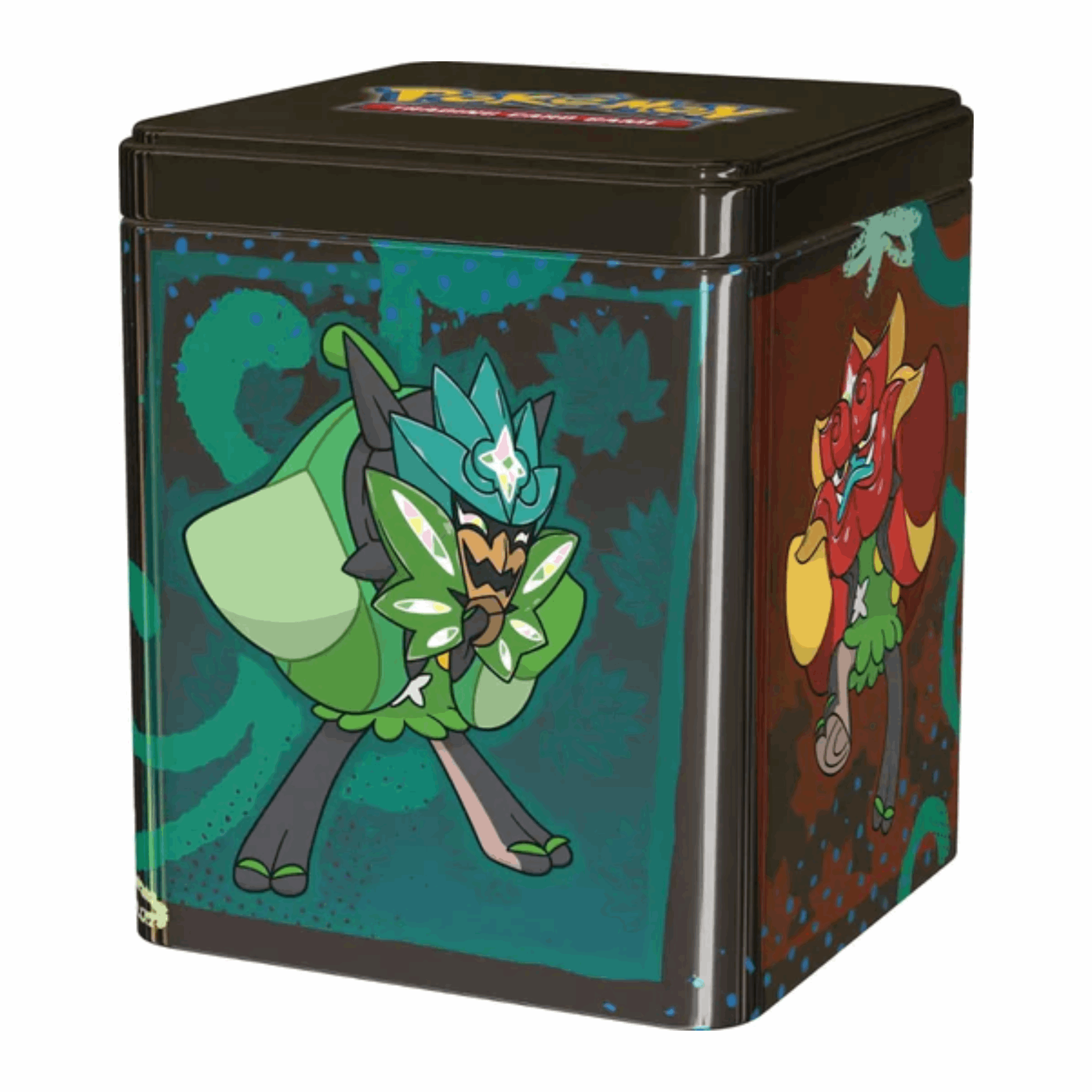 Pokémon - 2025 Stacking Tin Ogerpon - DE Seitenansicht