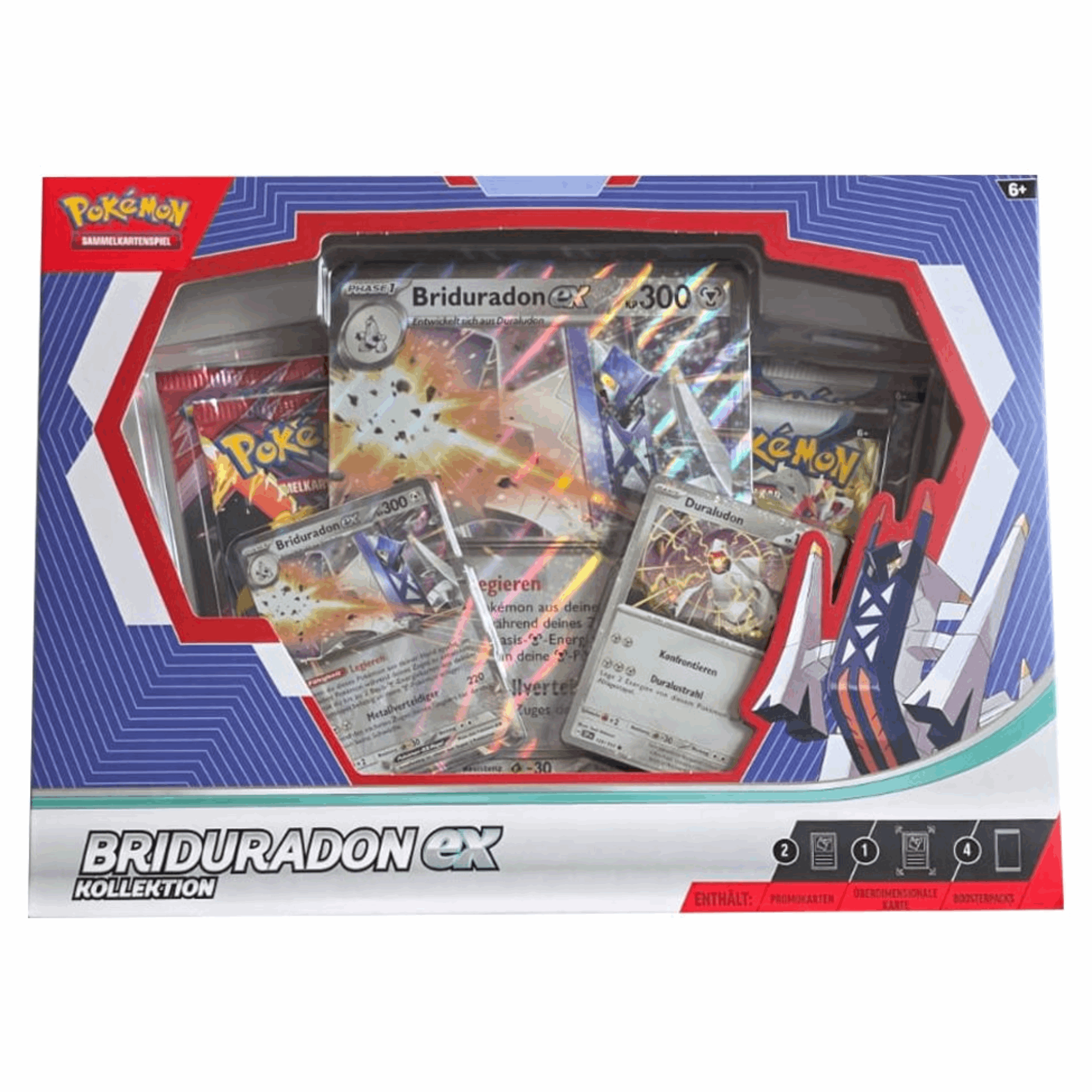 Pokémon - Briduradon-ex Kollektion - DE Booster Pack