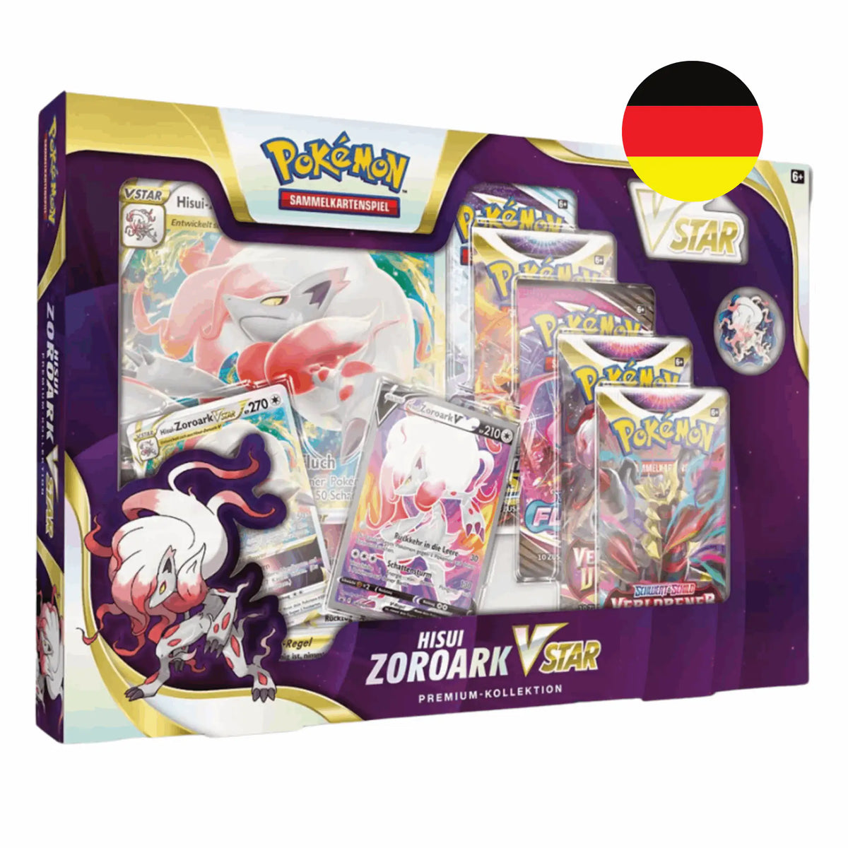 Pokémon - Hisui Zoroark V-Star Premium Kollektion - DE