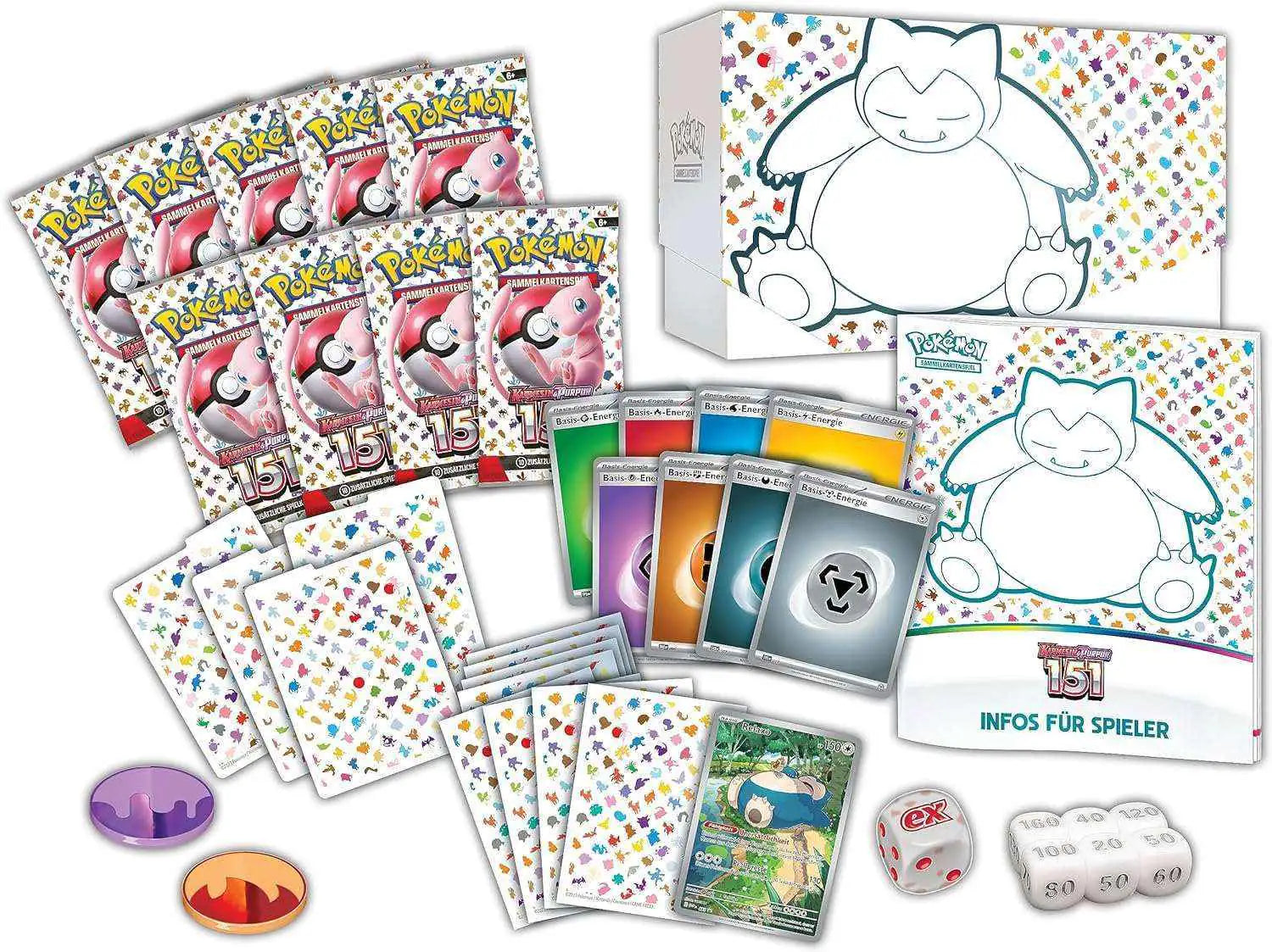 Pokémon - Karmesin & Purpur: 151 Top Trainer Box - DE