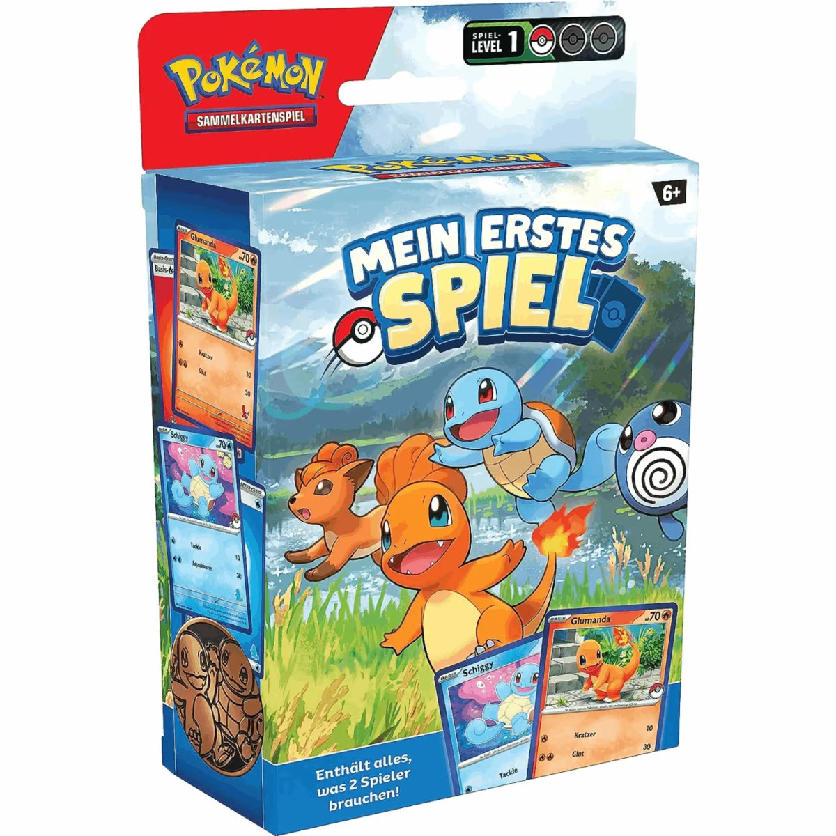 Pokémon - Mein erstes Spiel 2 Decks mit Glumanda & Schiggy - DE