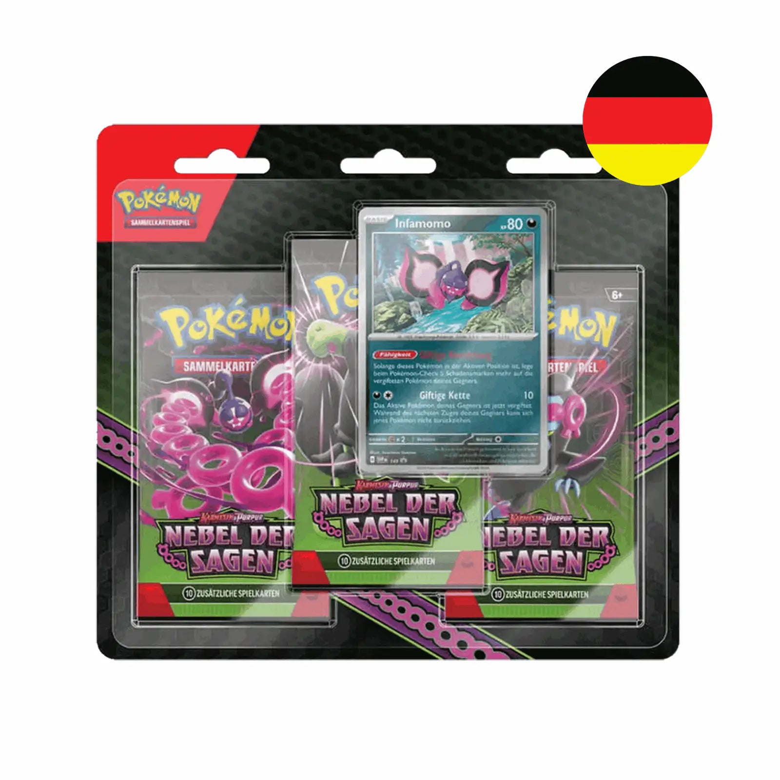 Pokémon - Nebel der Sagen 3-Pack Blister - DE