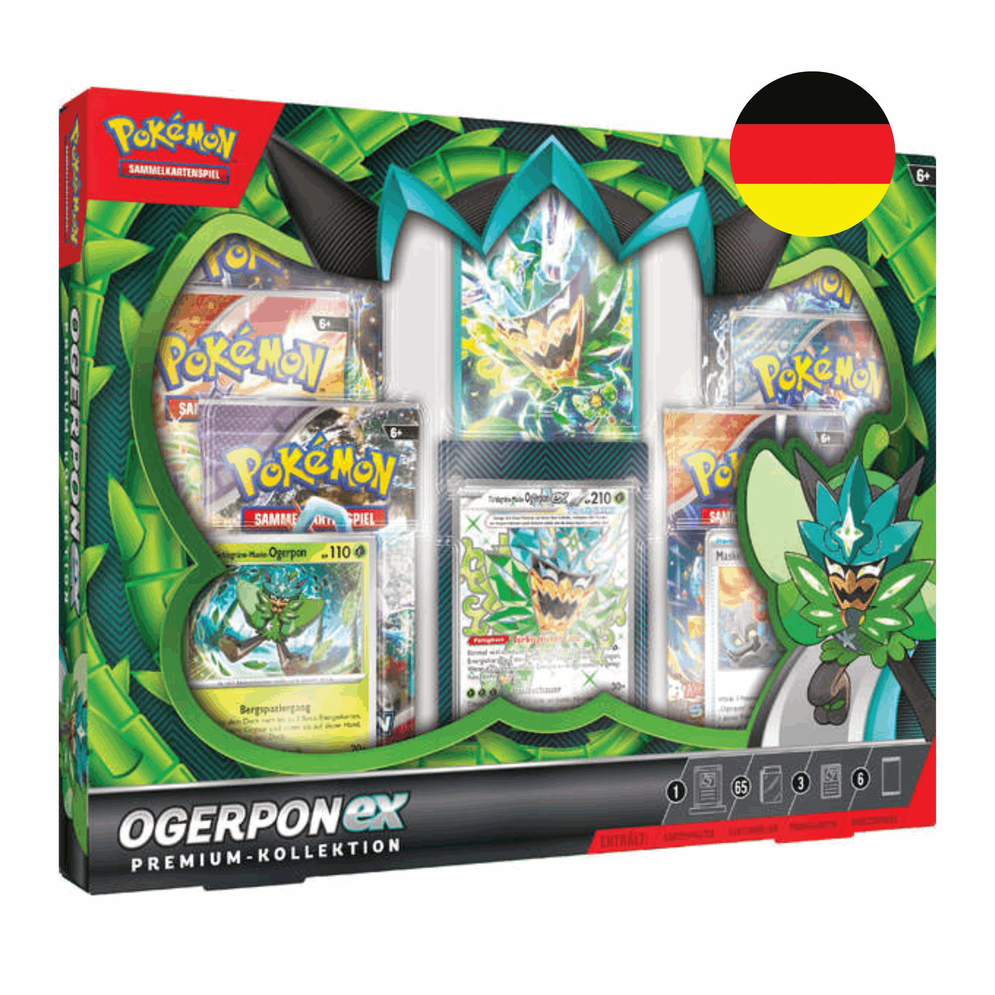Pokémon - Ogerpon ex Premium Kollektion - DE